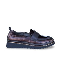 Xsa dames mocassin i26m0501701 scrub marrone