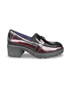 Fluchos dames lage schoen f2111bordo naplack bordo