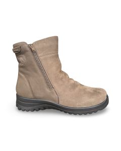 Comfort dames enkellaars 1019 grey nubuck