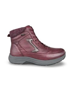 Comfort dames hoge schoen r51897r bordo
