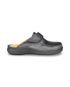 Helix heren pantoffel 8255031 zwart