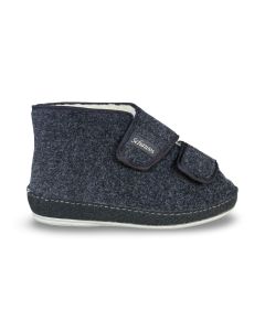 Schawos heren pantoffel 60211 zwart