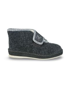 Schawos dames pantoffel 20603 zwart