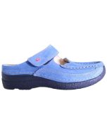 wolky dames slipper 0622713804 roll slip atlan blue