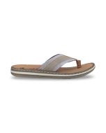 Rieker heren teenslipper 2109542 auxerre mandel santos grey