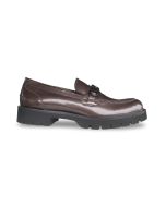 Hogl dames mocassin 81016162900 metallic marone