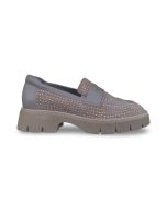 Softwaves dames mocassin 90201012 vailea taupe
