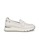 Fluchos dames mocassin d9047inla serena indios blanco plata adviesprijs €105 nu aan €84