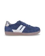 Gabor dames sneaker 83.300.16 dreamvelour denim panna puder f adviesprijs €125 nu aan €100