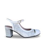 Dorking dames open schoen d9093yinla perla blanco plata