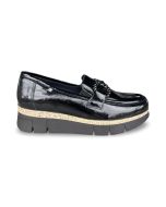 Dorking dames mocassin d9325negro na naplak negro