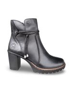 Rieker dames enkellaars y256700 minato zwart f