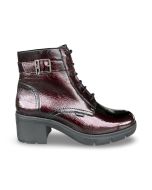 Fluchos dames hoge schoen f2107burdeos naplack burdeos