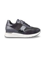 Gabor dames sneaker 60.220.05 hairy blue black h