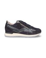 Dlsport dames sneaker 714002 velour abisso