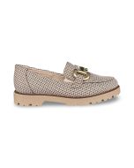 Rieker dames mocassin 4556160 caroni beige f