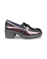 Fluchos dames lage schoen f2111bordo naplack bordo