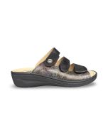 Franken dames slipper 3030b49 zwart