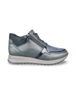 Franken dames hoge schoen s9102 navy