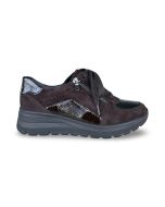 Semler dames sneaker j502542541 josie stretch bruin h