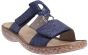 rieker dames slipper 628p914 royal zijaanzicht