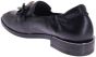 softwaves dames mocassin 8351012 black achteraanzicht