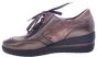 MEPHISTO patrizia dames sneaker  patrizia dark taupe binnenaanzicht