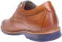 fluchos lage schoen f1744 habana-cuero