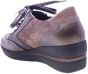 MEPHISTO patrizia dames sneaker  patrizia dark taupe achteraanzicht