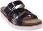 MEPHISTO touria dames slipper  touria black zijaanzicht