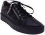 dlsport dames sneaker 541304 nero zijaanzicht