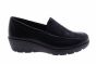 semler dames mocassin j7255116001 zwart h