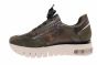 softwaves dames sneaker 8160216 moss binnenaanzicht