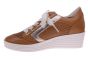 dlsport dames sneaker 529401 vitello cognac binnenaanzicht