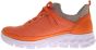 MEPHISTO nature dames sneaker  nature wing orange binnenaanzicht