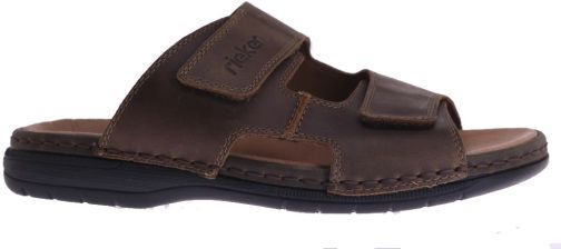 rieker heren slipper 2559225 bruin adviesprijs €75 nu aan €68