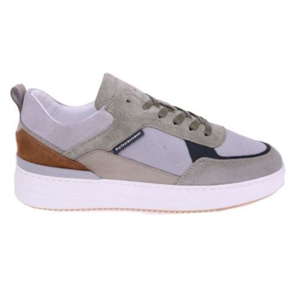 cycleurdeluxe heren sneaker cdlm221035 commuter offwh gr cogn adviesprijs €140 nu aan €112