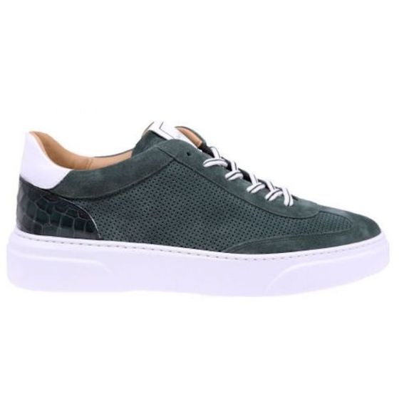 giorgio heren sneaker 98014805 green adviesprijs €179 nu aan €143 maat 40 