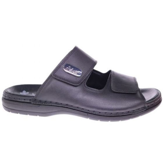 rieker heren slipper 2559000 zwart adviesprijs €65 nu aan €59 maat 41 