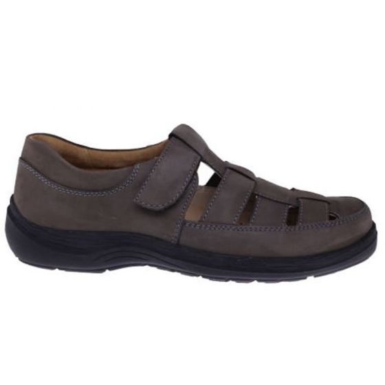 solidus heren sandaal 8708220443 natura asphalt h adviesprijs €155 nu aan €124 maat 44.5 