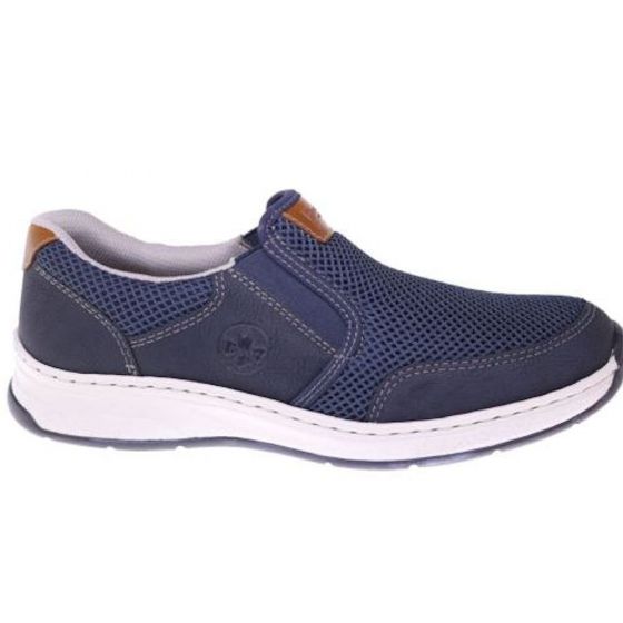 rieker heren mocassin 1436314 ozean adviesprijs €70 nu aan €56 maat 40 