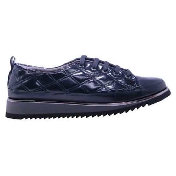 xsa dames sneaker 8010nero lack nero adviesprijs €185 nu aan €148