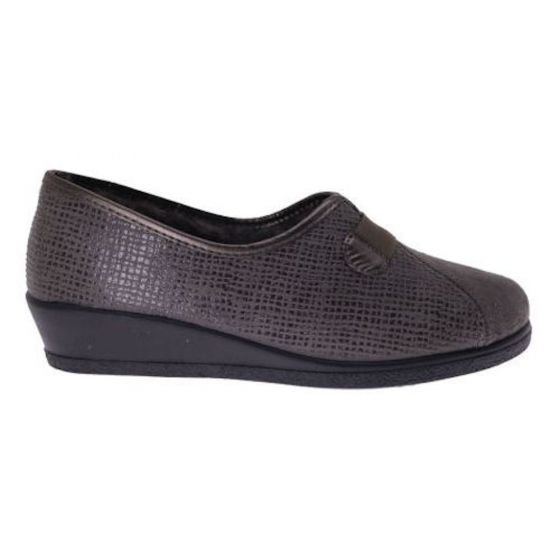 ROHDE dames pantoffel 253617 leinen adviesprijs €50 nu aan €45