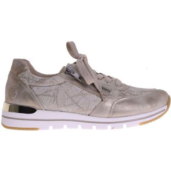 remonte dames sneaker r670060 perlcreme adviesprijs €80 nu aan €64 maat 41 