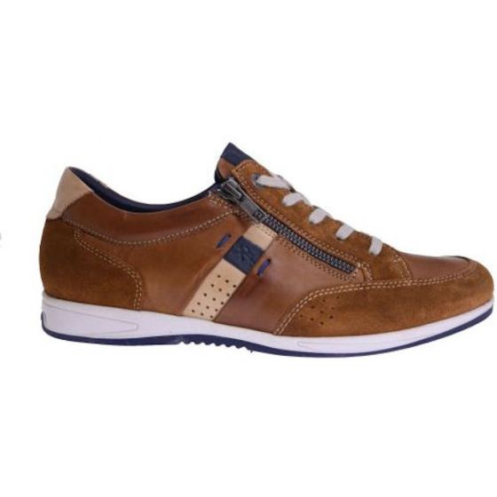 fluchos heren sneaker f1282 afelpado antilope adviesprijs €129 nu aan €103 maat 46 