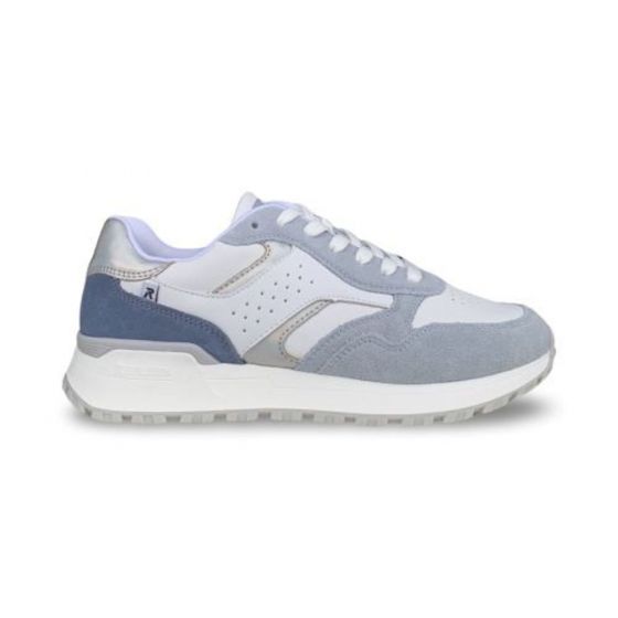 rieker dames sneakerw060781 revolution samira white blue