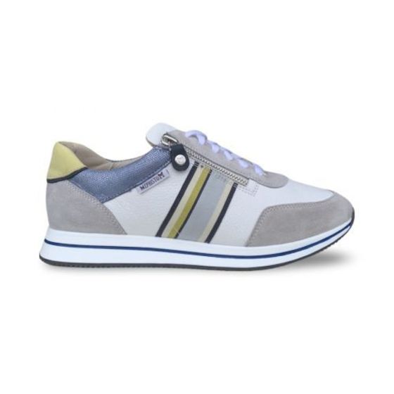 mephisto lucille dames sneaker lucille lightgrey