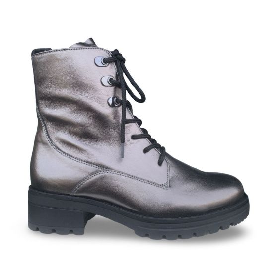 gabor dames hoge schoen 52.786.90 shine metal acciaio g adviesprijs €150 nu aan €120