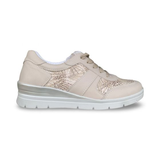 franken dames lage schoen3013 cream