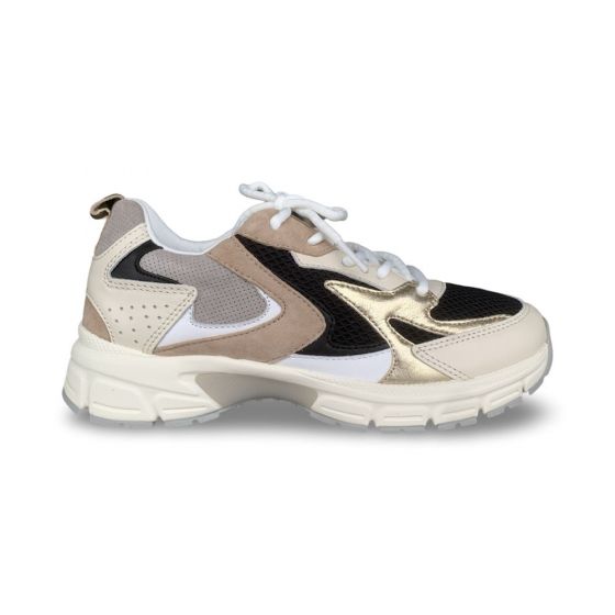 gabor dames sneaker 66.606.39 mesh zwart puder neve g adviesprijs €155 nu aan €124 maat 38.5 